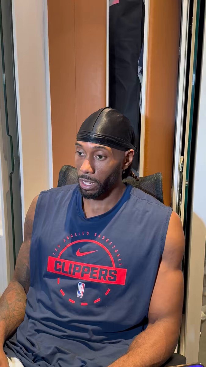 Kawhi Leonard said this Clippers team is the most well-rounded since 2021, because the front office had a chance to see what they needed after losing to Denver fully healthy.

“It was big, because obviously front office got a chance to see what we needed — not just from me being out in a playoff series. Me being able to play a full playoff series and what we needed around James, myself, Zu, the other talents on the team. That void for the second string big hasn’t been filled. Even the four man a lot. Even the point guard spot. Somebody being reliable coming off that bench. So it kinda feels pretty well-rounded if you look at the roster. Our age is a big thing, so we have to worry about our miles. But our mindset is in there and we have a lot of heart. So that’s what you need in this league through the ups and downs. Just having heart and having a great mindset.”