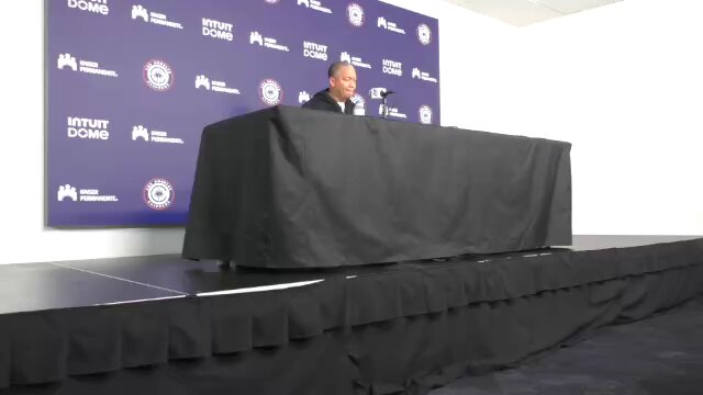 Asked Tyronn Lue about lineups to being the game (John Collins) and the second half (Harden with four non-ball handlers in Batum, Jones, Collins, Zubac)

On Collins: "Just got to get him more comfortable"

On 2nd half starters, said things were harder with Kawhi, Bogie, Beal out 