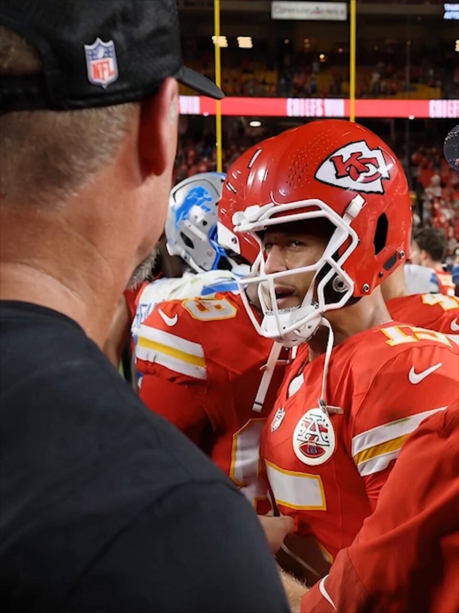 Mahomes reminded Dan Campbell who the King of the Jungle is. 