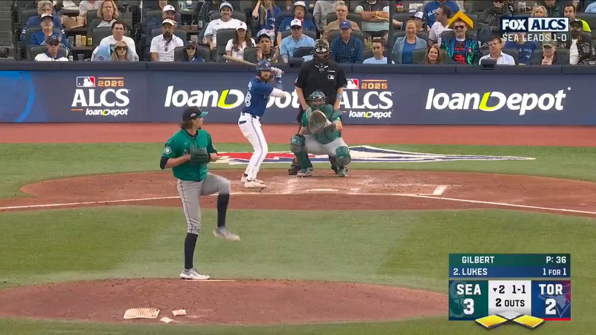 Nathan Lukes ties things up! 