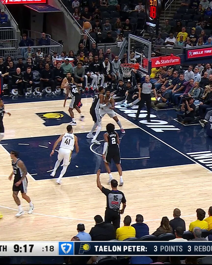 Gabe McGlothan hammers it home 🔨 