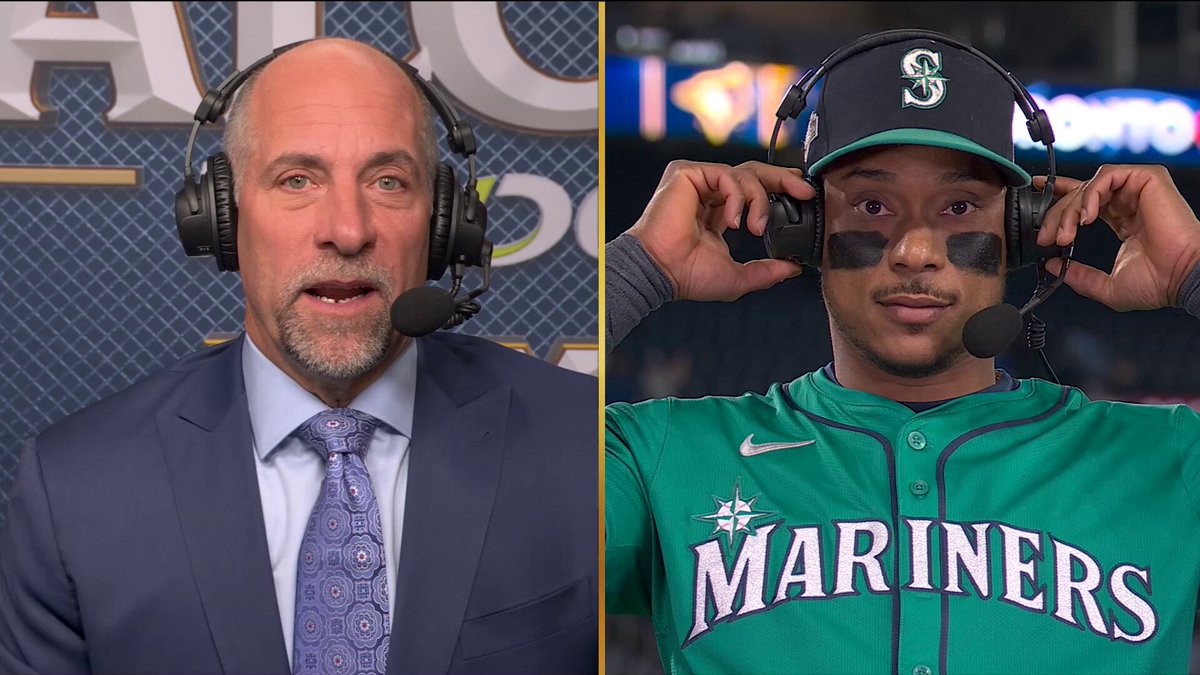 "I feel really good right now."

Jorge Polanco stayed red-hot with a 3-run homer in Game 2, earning John Smoltz’s #KingOfTheDiamond award as the @Mariners take a 2-0 series lead. 