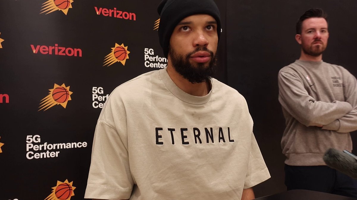 "It was great. The fans were great. The NBA put on a great event. Macao was amazing. The city was electrifying. Reminded me of Vegas."

Dillon Brooks on Suns weeklong visit in China.

On if he'll play tonight in Suns final preseason game vs Lakers: "I'm not sure yet. Coach (Jordan Ott) will decide. We just got back from China. Still haven't fully got back. I was up until like 4:30 a.m. We'll see what happens, but I'm always ready to play no matter if I come off a flight or if I haven't gotten any sleep. I'm ready to play whatever minutes." #Suns