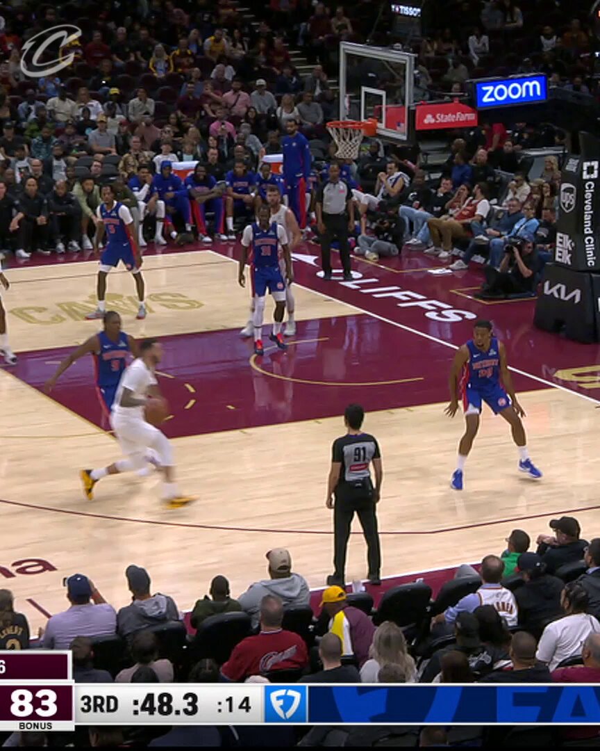 Cavs with the most beautiful basketball sequence of the preseason so far🙌

