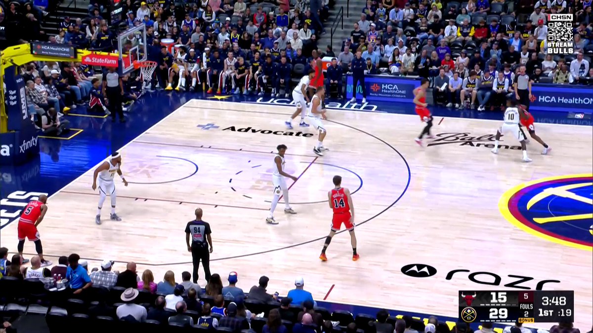 Matas Buzelis in first quarter vs. Nuggets:

🏀 9 points
🏀 2 blocks 