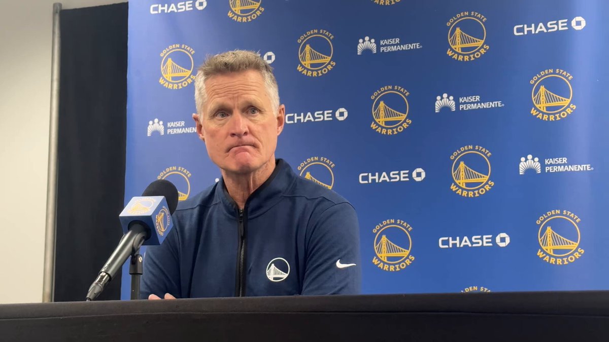 Second round rookie Will Richard had 13/6/2 in a preseason start tonight. He was a +10 in 30 minutes.

Steve Kerr: “I won’t hesitate to put him out there (in the regular season. I have that much confidence in him already.” 