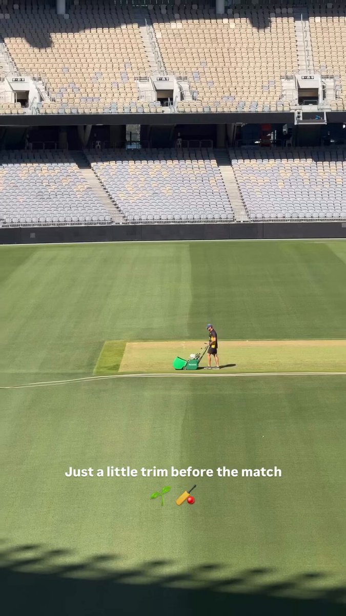 Perth stadium getting ready for Picture