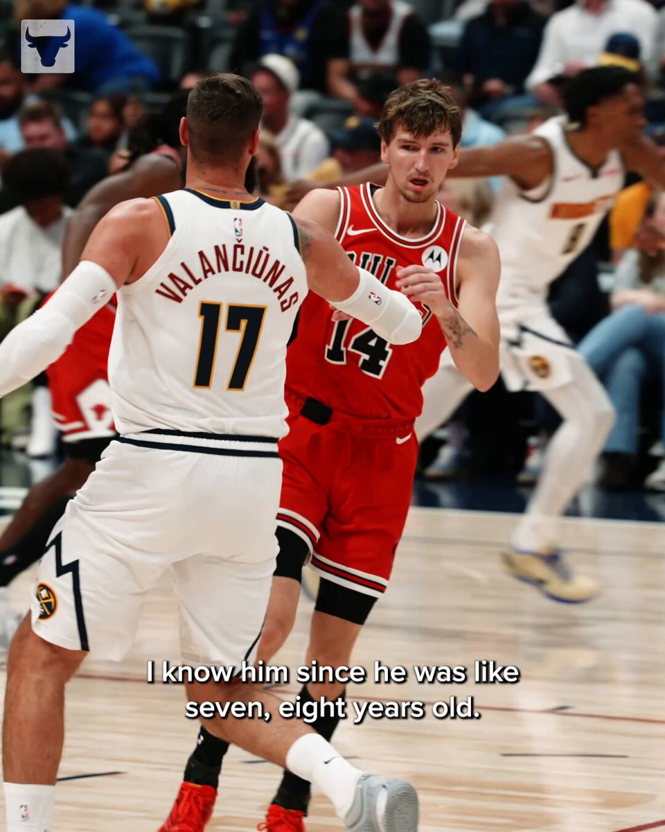 "If he's going to keep working like this, he's going to be one of the greatest."

Jonas Valančiūnas, captain of the Lithuanian National Team, has high praise for 21-year-old @BuzelisMatas 🎤🇱🇹 