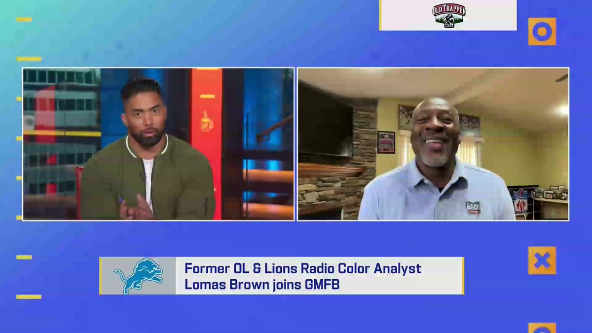 Florida native @lomasbrown75 learned how to handle the NFC North cold quick 🥶

🎥 @gmfb 