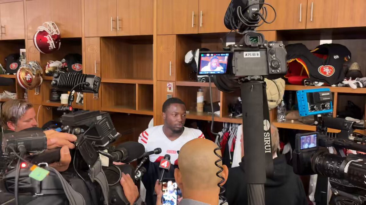 Shanahan said he was depressed when he first watched the Bucs film, then on second viewing, found LB Tatum Bethune’s play “inspiring.”
A popular man in locker room today. 