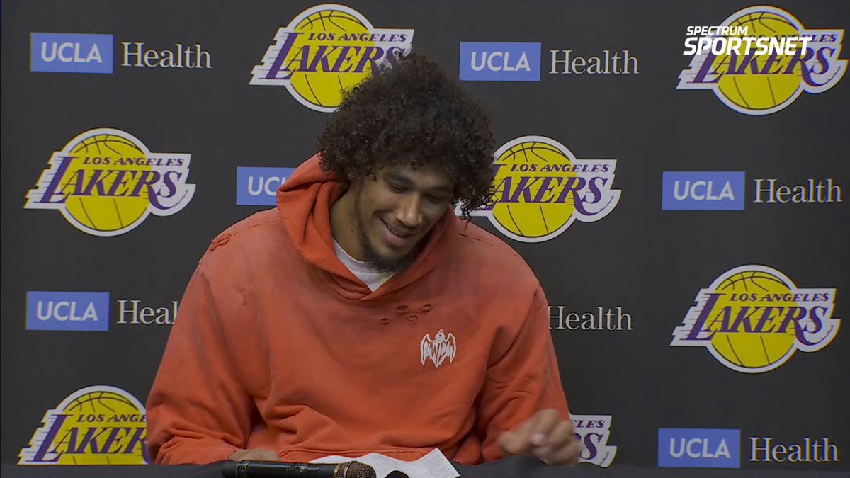 Jaxson Hayes (12 points, 10 rebounds, and 4 assists) discusses how he feels after putting on muscle in the offseason, Gabe Vincent, his focus on being the defensive anchor, and the possibility of running a two-big lineup with Deandre Ayton. 