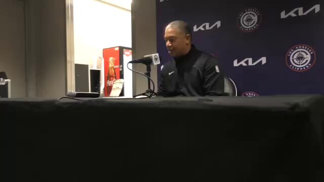Asked Tyronn Lue about the first and second units.

Said starters need to clean up spacing offensively that led to bad turnovers.

And marveled at how much of a game changer Brook Lopez is and how Collins beats defenses in post/PnR

"They got a really good chemistry right now." 