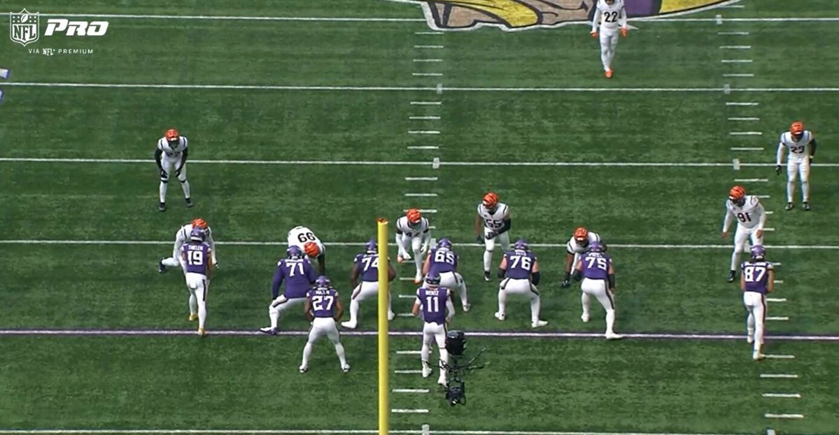 In case you were wondering if Carson Wentz's pocket presence has gotten any better over the years... 