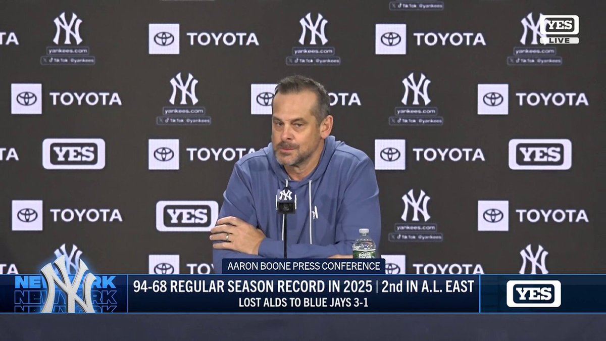 Boone with the latest on Anthony Volpe. #YANKSonYES 