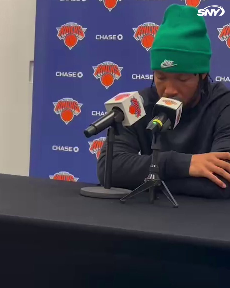 Jalen Brunson was asked if the team is where they want to be heading into the final week:

"Where we want to be, that's between us over there. I think for us, as long as we're moving forward every step of the way and getting better every day, that's where we want to be" 