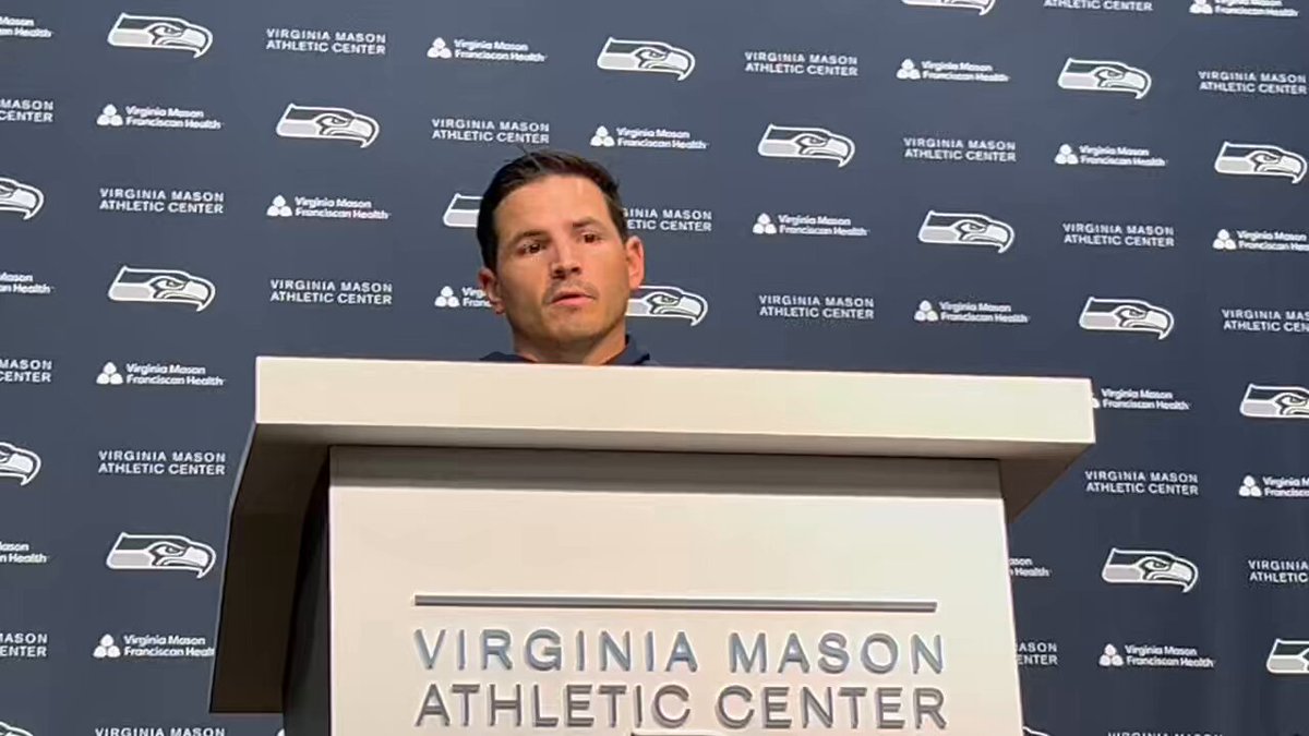 Drake Thomas (196) and Tyrice Knight (195) have shared snaps at weak-side LB this season, but Thomas played 69 snaps last week to Knight's two.

Thomas had nine tackles, a pass defensed and his second sack of the year.

Here was Mike Macdonald on Thomas' rise from a 2023 UDFA. 