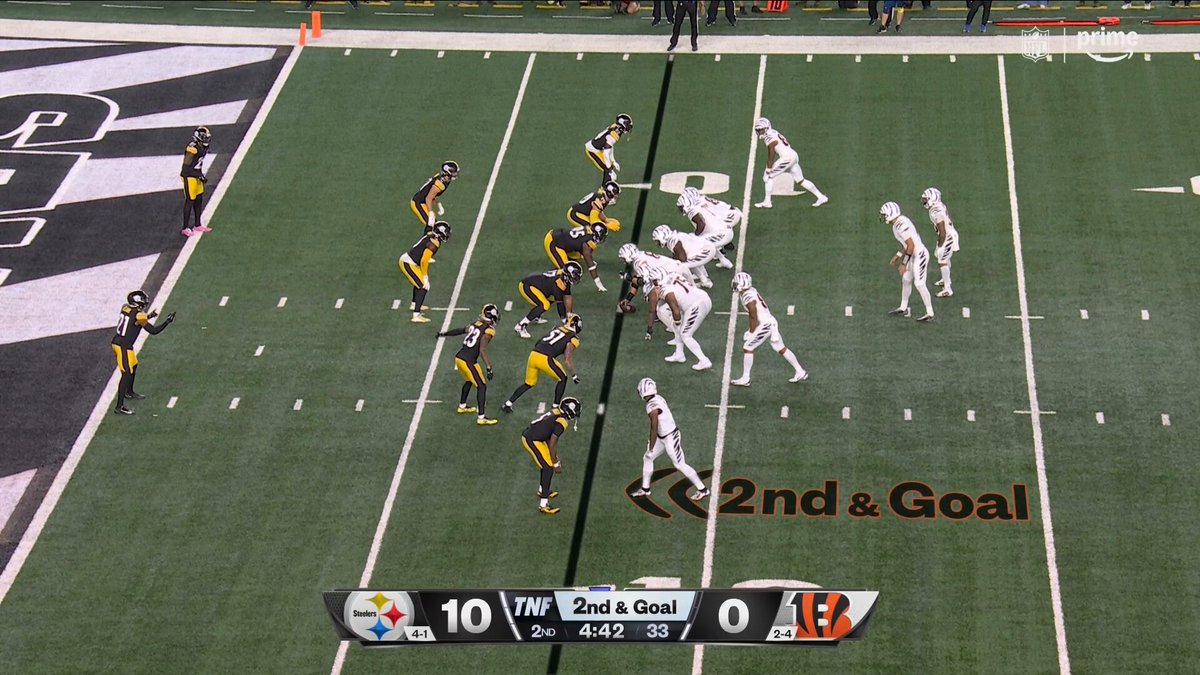 Flacco, lob. Chase, six.

Bengals on the board.

PITvsCIN on Prime Video
Also streaming on @NFLPlus 