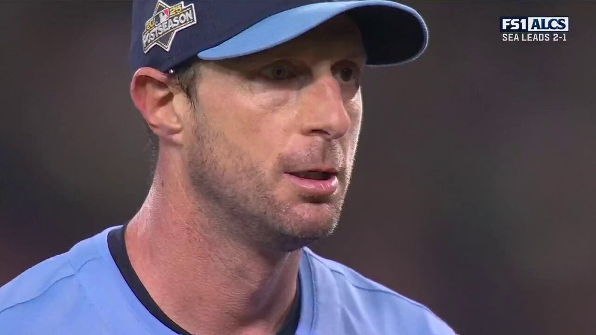 Max Scherzer was NOT coming out of this game 😳

Facing his next hitter, he picks up the strikeout to end the 5th! 