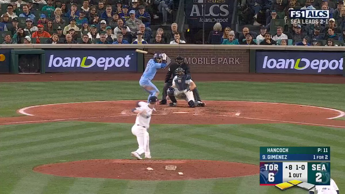 Andrés Giménez has driven in 4 of the 8 @BlueJays runs tonight! 