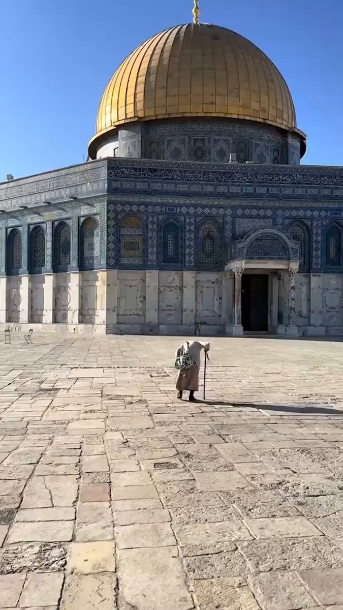 فيديو | «منذ 70 عاماً».. فلسطينية لا تغيب عن الصلاة بالمسجد الأقصى #صحيفة_الخليج 