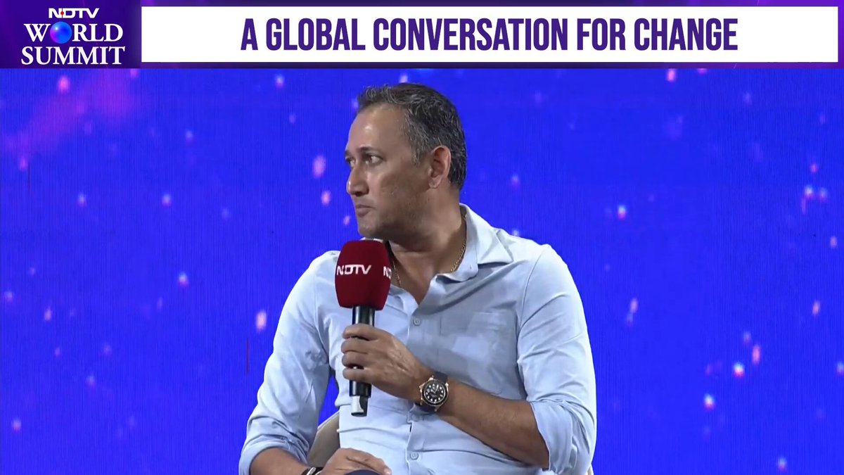 #NDTVWorldSummit #NDTVWorldSummit2025 AJIT AGARKAR ON Picture