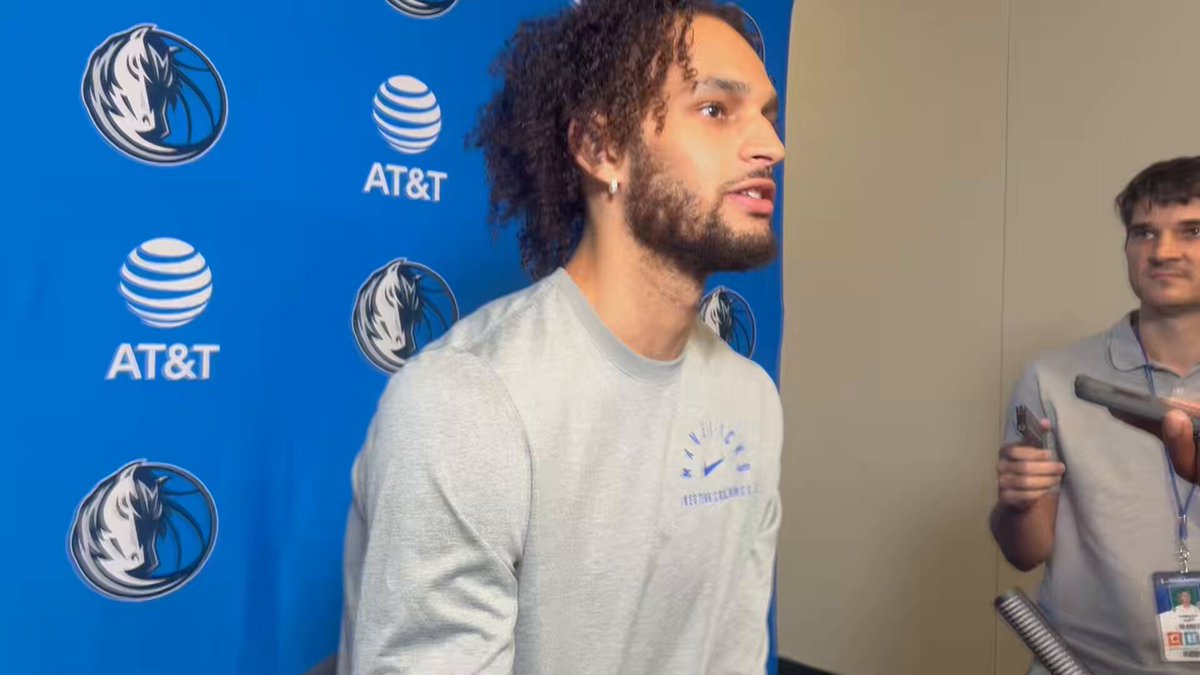 Dereck Lively II on the vibe that fellow Dukie Cooper Flagg brings. Lively says he’s drawing the line, though, on Flagg’s habit of calling him “Unc.”

“I’m only 3 years older than him.” 