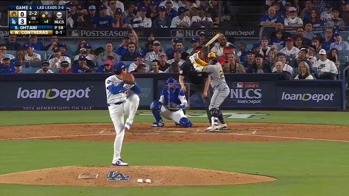 Shohei Ohtani works around a leadoff double with two nasty strikeouts 🔥 