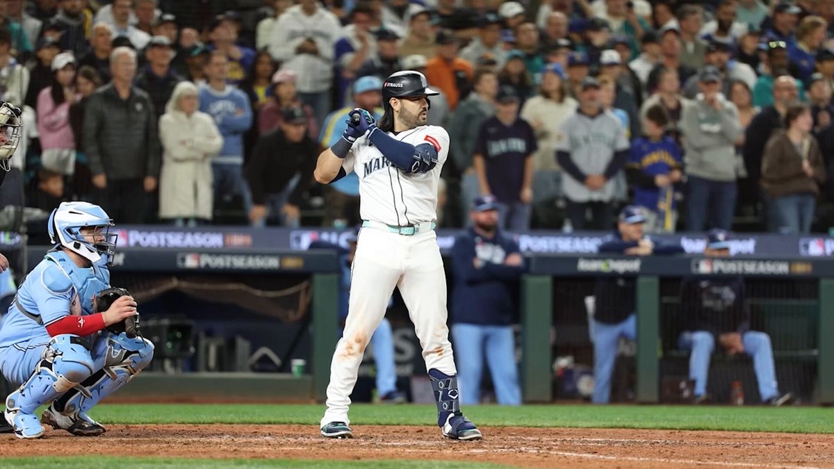Every angle of the biggest home run in @Mariners history 🔥 