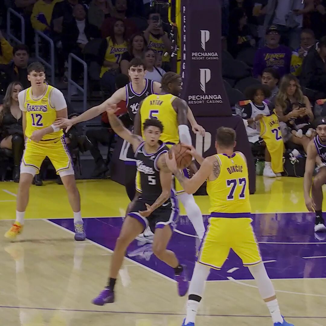 This Luka euro-step was FILTHY 😮 