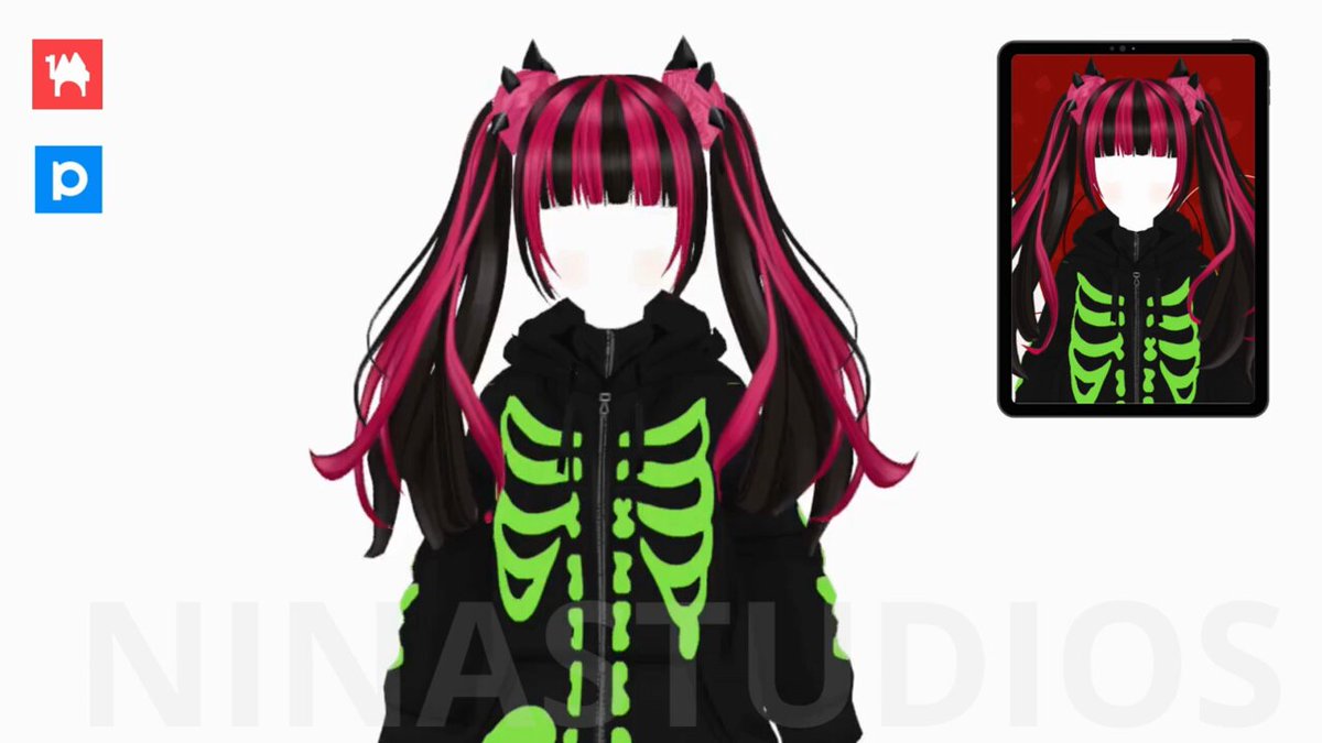 ニナ Nina - 3D VROID ARTIST 🫖𖦹🎩 on X: 