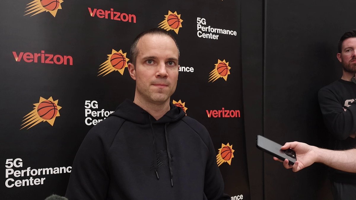 "We just scrimmaged. Got three really good quarters in. Overall got through it healthy, which is a big piece at this time of the year. Have to protect ourselves."

Jordan Ott on Saturday's scrimmage.

On Mark Williams: "This was the most minutes he's seen in a scrimmage that we've played. Mark is, big. You can see his size out there, both ends. Offensively, puts pressure on the rim. Defensively, when someone is driving in there, you have to make the decision. Are you really going to try to threaten the rim or are you going to have to kick out. He's in a good spot." #Suns
