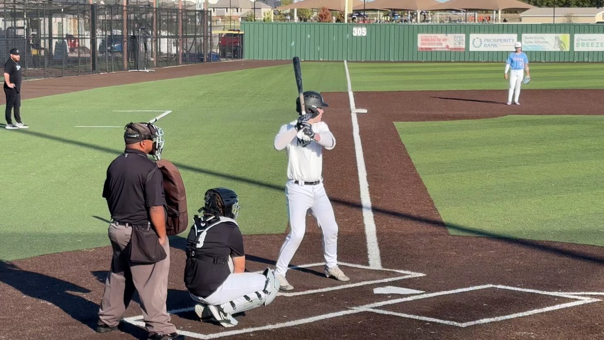Image for the Tweet beginning: .@MarlinsBSB 2026 Scout Team’s Connor