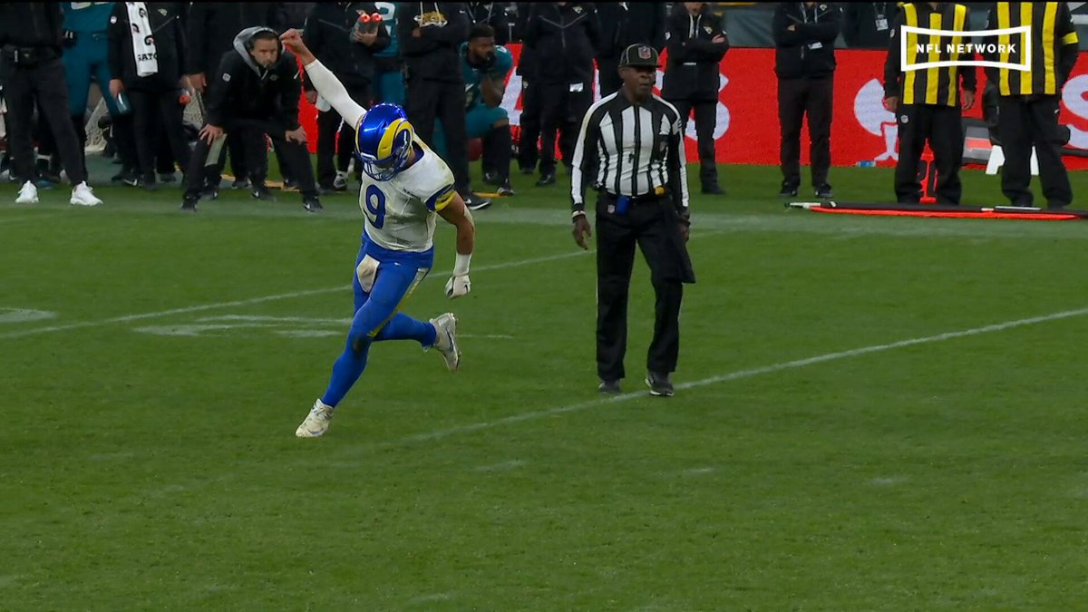 5 TD day for Stafford 🔥

LARvsJAX on @nflnetwork
Also streaming on @NFLPlus 
