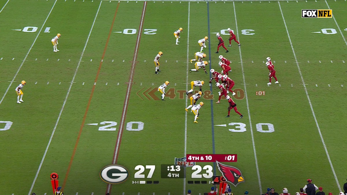 Worth the (delayed) trip: The road-weary #Packers pull off the win over the #Cardinals, who now have lost five games in a row by a *total* of 13 points.

