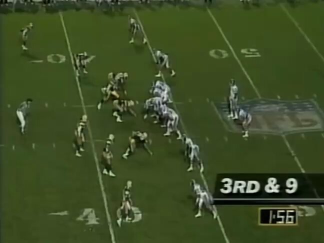 Anyone else have a flashback today to when another field-tilting pass rusher in his first year with the #Packers had a three-sack game 32 years ago in October 1993? 

Micah Parsons ≠ Reggie White. (Yet.) But it was hard not to think of The Minister’s three sacks on John Elway. 