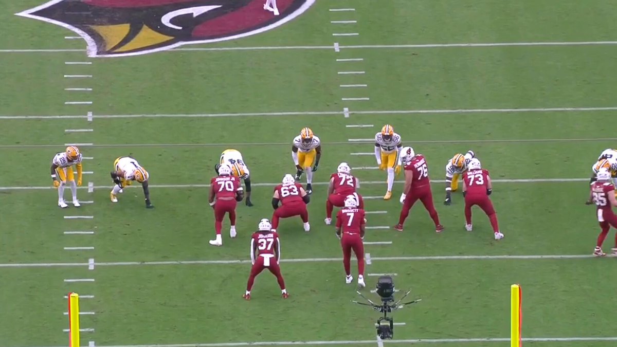 Jacoby Brissett made a number of big time plays while constantly surrounded by the Packers pass rush

stood tall. Gave his pass catchers chances

Cardinals converted 7-of-14 3rd downs 