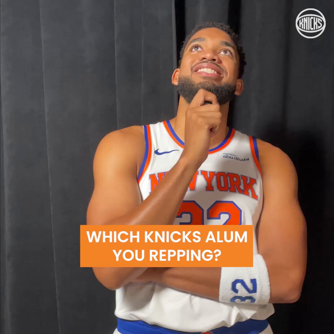 which alumni jersey are YOU rockin, knicks fam? 🤔 #NBAJerseyDay 