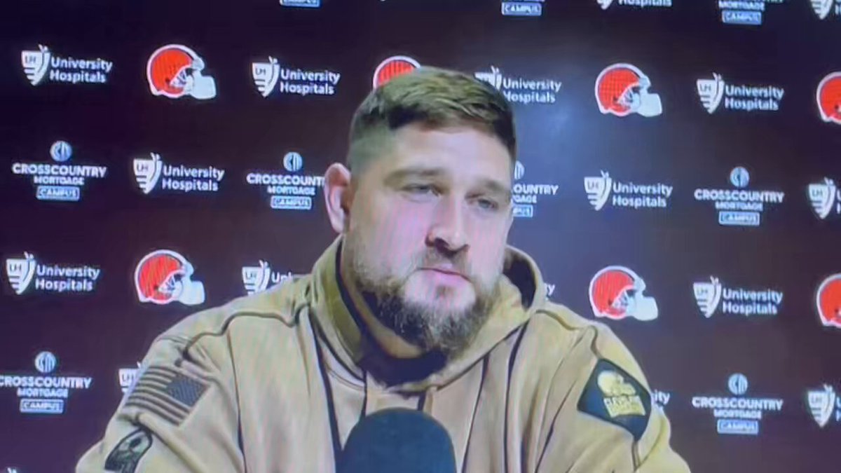 Browns RG Wyatt Teller said he and RT KT Leveston “demolished” side of Dolphins DL on Quinshon Judkins’ 46-yard TD run. 
