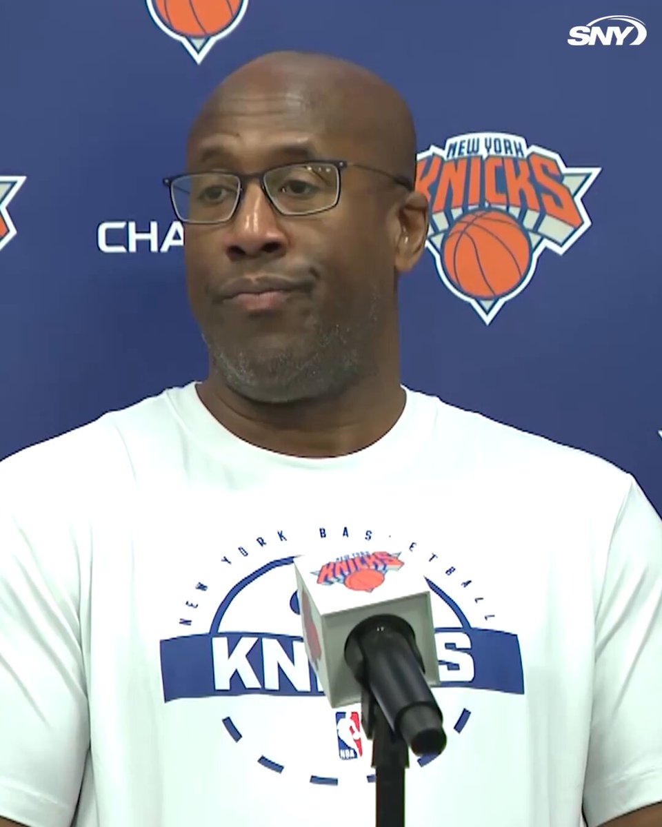 Mike Brown repeatedly says that the Knicks are operating under a "workload management" mindset with Mitchell Robinson

Brown is unsure if Robinson will play on Wednesday's season opener against the Cavaliers 