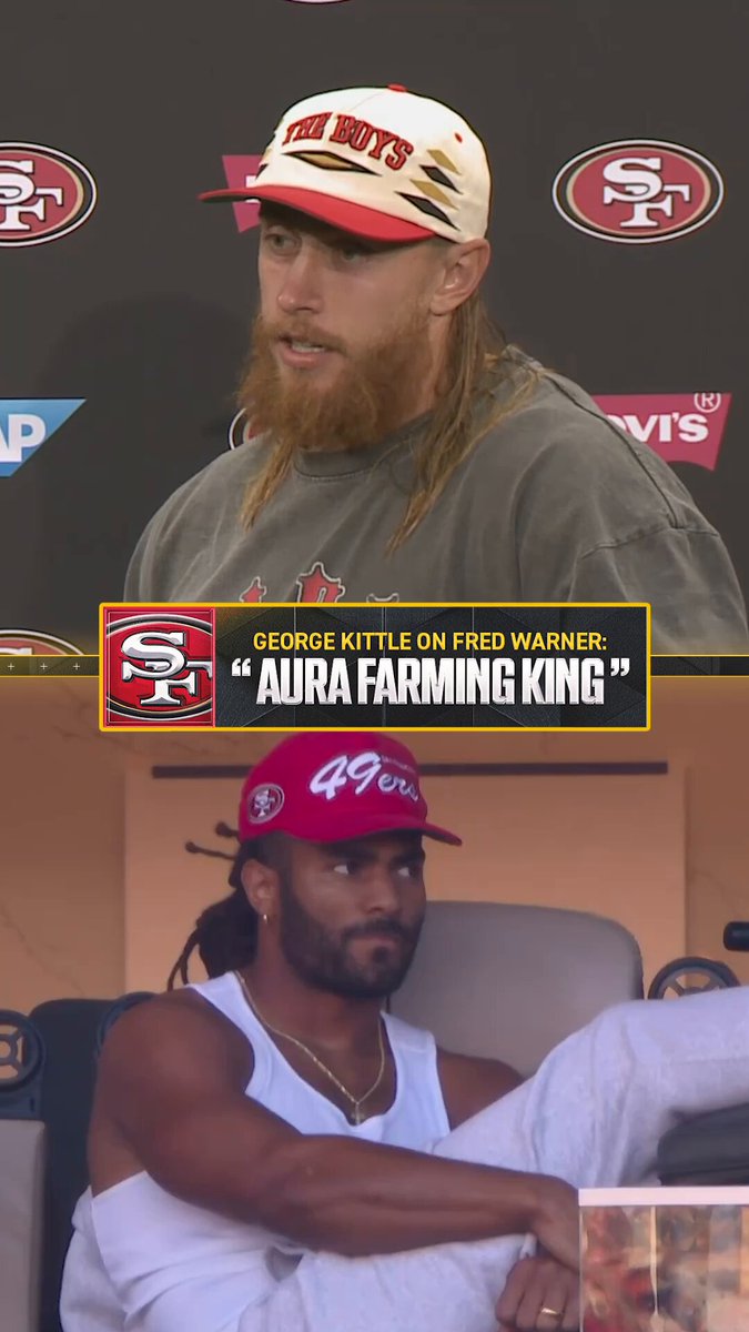“We almost had to go on a silent count because we couldn’t hear the play call.” 😂

(via @49ers) 
