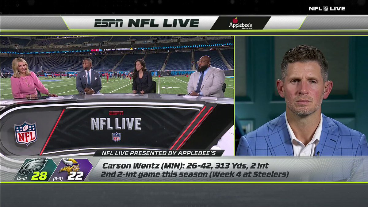 "This team needs consistency from the QB position. It doesn't need top-eight QB play."

@danorlovsky7 believes this is what the Vikings need from J.J. McCarthy when he returns 💪 