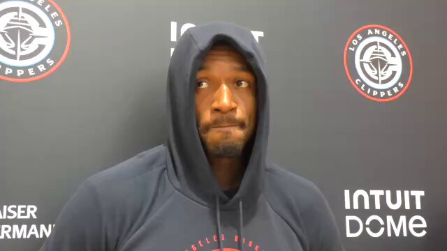 Asked Bradley Beal about preparing for Utah

Beal mentioned that Jeff Van Gundy is "going to be two weeks ahead of his opponent" while saying that the Jazz are a tall team with shooters 