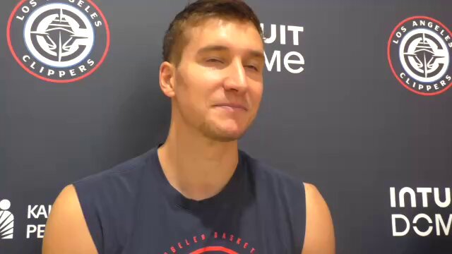The Clippers outscored foes by 12.8 points per 100 possessions in the 420 minutes that Bogdan Bogdanovic and Ivica Zubac shared the floor (turns out, in exactly 30 regular season games)

LAC scored 119.6 points/100 poss. in Bogie/Zu lineups

Asked Bogie about building on that 