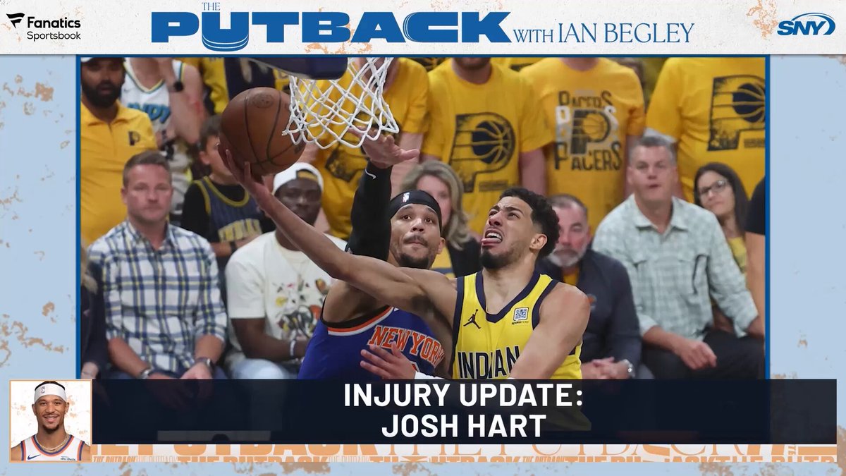Shortly after Josh Hart's preseason back injury nearly three weeks ago, @IanBegley had heard that the injury was not serious and the expectation was that Hart would be ready for opening night

Now, it's harder to say

"I just assumed that he would be back by now based on what I had heard in the aftermath of that back injury. You have to question whether you're going to have him Wednesday and how bad that injury actually is - if it was as minor as it was described in the aftermath, he would've been practicing by now and scrimmaging by now at the very least.

Maybe it's a game of possum that the Knicks are playing with Josh Hart and with the Cavs and he'll be out there and ready to go on Wednesday...but it's concerning."

Ian, @ChelseaSherrod, and @YossiGozlan on The Putback with Ian Begley

➡️ @FanaticsBook