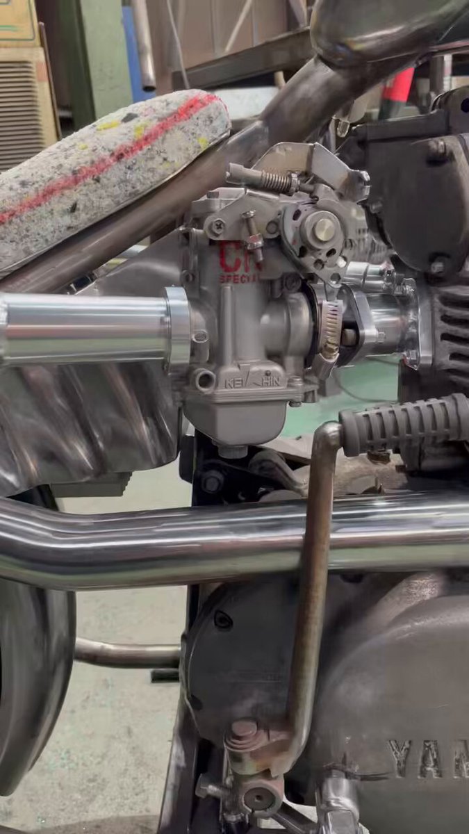 eccentric motorcycle on X