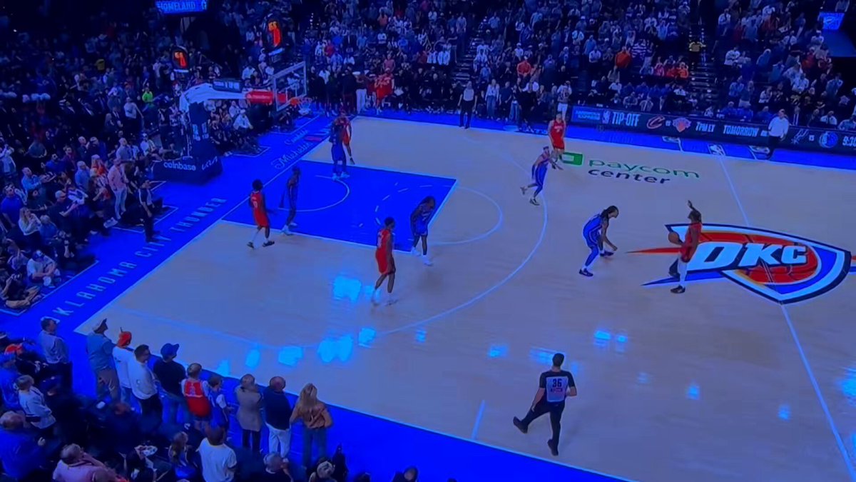 Great use of the Euro with late gather to get an opening for Rockets by Sengun and go up 1 
