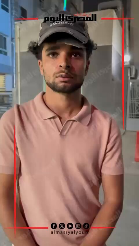 "حازم" يروي القصة الكاملة لمحاولة الده..س المتعمدة داخل كمبوند شهير بالشيخ زايد. تصوير: محمد القماش 