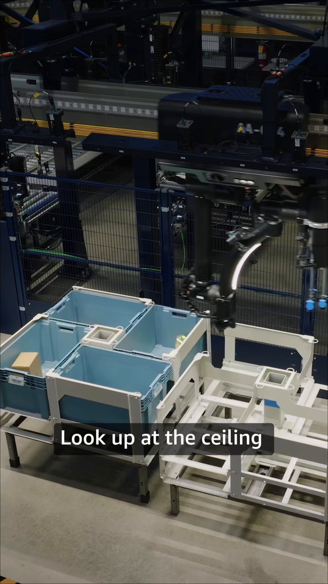 🔵MARKETEVANS: Amazon lancia Blue Jay: il robot che semplifica la logistica nei magazzini