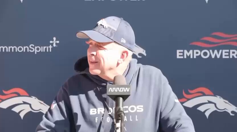 #Broncos HC Sean Payton says he saw Russell Wilson’s tweet about him and understands why Wilson felt that way — but clarified that his comments were strictly about Jaxson Dart and not meant as a low blow toward Russ. 