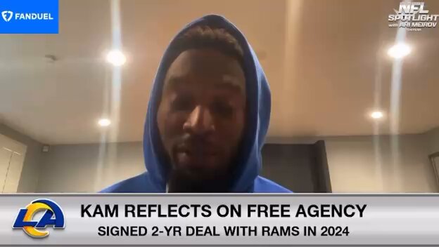 #Rams S Kam Curl says Sean McVay was the only HC to personally reach out to him during free agency in 2024 — and that’s what swayed his decision.

“He’s a football genius. You can feed off his energy. It’s infectious.” 